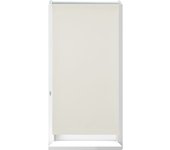 Relaxdays estor opaco térmico, sistema klemmfix sin taladrar, poliéster-aluminio-plástico, 70x210 cm, beige