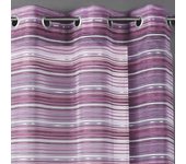 Visillo organza rayas chenilla horizontales
