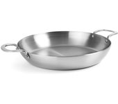 Lacor 63940 paellera, hierro, silver