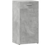 Aparador | aparador de comedor | armario de cocina madera de ingeniería gris hormigón 45x42,5x93 cm cfw75776