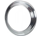 Une rosace en aluminium d'un diamètre de 125 mm - pour le raccordement