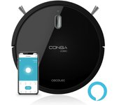 Cecotec robot aspirador y fregasuelos conga 1090 connected app control aspira barre friega y pasa la mopa 1400pa cepillo especial mascotas