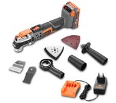 Fuxtec 20v e1mt20 juego de herramientas multifuncionales sin cable con 1 batería de 2ah y 1 cargador de 1a