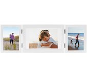 Marco de foto collage triple blanco 28x18 cm+2x(13x18 cm)