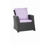 Cojines para sillón hecho de ratán 56x52x7+56x50 1 pieza cojínes de externo morado|cojín de jardín cojín de silla de respaldo alto