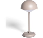 Ledkia lámpara de mesa led portátil con batería usb recargable galdan topo