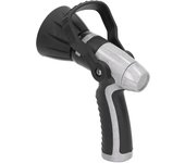 Boquilla para manguera de jardín, ajustable, con rotación de 360 grados, ergonómica, rociador de agua de alta presión con mango de cie