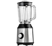 Batidora de vaso acero inoxidable 1,5 litros 600w, 2 velocidades, jarra incluida