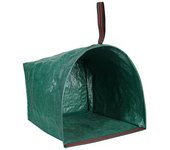 Bolsa de basura de jardín, cubo semicircular de gran capacidad, 150l, 59*56*43cm