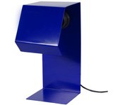 Lámpara de noche tosel eureka bombilla decorativa geométrico azul d11 x h24 cm