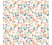 Papel pintado florales en colores