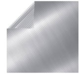 Cubierta de piscina rectangular 1000x600 cm pe plata vidaxl