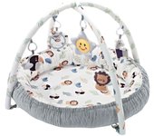 Alfombra de actividades reversible lion con arcos, ideal para el desarrollo y entretenimiento sde tu bebé.