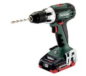 Taladro/atornillador metabo - bs 18v - lt 2 x 4,0 ah lihd, asc 55, maletín - 602102800