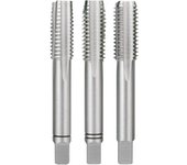 Juego de 3 machos para roscar a mano m din 352 hss rectificados rosca m10 ruko 230100