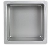 Pme sqr163 teglia professionale, alluminio, argento, 43.5 x 43.5 cm