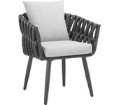 Tectake silla con estructura de aluminio