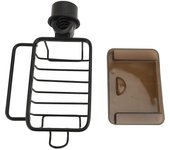 Soporte para esponjas para grifo organizador multifuncional para fregadero de cocina sobre el grifo escurridor colgante lado derecho para la organizac