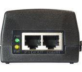 Poe injector adapter gigabit level one 30w pasa datos y alimentacion por el mismo cable hasta 100m