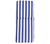 Cojín acolchado para silla tumbona hamaca de terraza 120x55x10cm