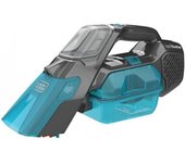 Aspirador de mano black+decker - spillbuster 2 en 1 - 12v 1.5 ah - cepillo manual - azul