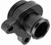 Accesorio de manguera de agua de aleación de aluminio de repuesto para 335i 11537541992 11537544638 (negro)