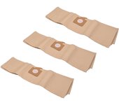 Vhbw 30x bolsa compatible con bavaria bvc 1815 s aspiradora - papel, 80 cm x 22 cm marrón