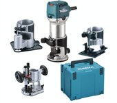 Makita 710 w router multifunción - rt0702cx3j