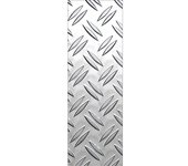 Pegatina de refrigerador y lavaplatos, patrones de metal rayado efecto de aluminio trompe l ojo, 180 cm x 59.5 cm