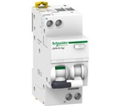 Schneider electric disyuntor combinado acti9 idpnnvigi-b10-30-ab 10a 1n polos 30 ma tipo a,