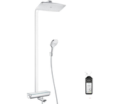 Hansgrohe raindance e 360 columna termostática para ducha de baño cromada + limpiador briochin