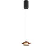 Lámpara colgante marrón y negro ø 13 cm piccola led