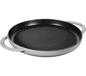 Plancha grill pans staub, graphite-grey