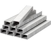 Grapas kwb, tipo alambre plano, acero, punta c, alambre de acero, 1800 piezas 11,4 mm x 6 mm