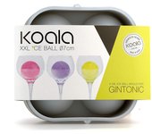 Koala 6620nn01-stampo per il ghiaccio per gin tonic, colore nero, 2