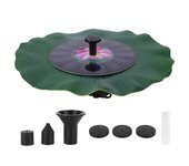 Fuente de energía solar con motor sin escobillas de 7 v y 1,4 w, bomba de agua para decoración de piscinas y estanques