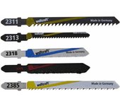 Wolfcraft 2688000 - kit de proyecto de hojas para sierra de calar para obras interiores 5 pzas. vastago t / hcs hss