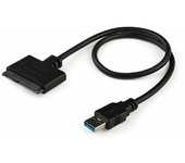 Adaptador usb a sata para disco duro startech usb3s2sat3cb hdd/ssd 2.5