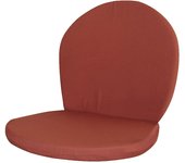 Cojín para sillón ronda en color terracota