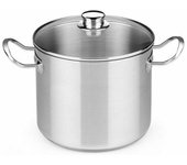 Olla bra profesional 6,5 l acero inoxidable (ø 22 cm) acero inoxidable 18/10