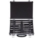 Bosch professional set mixto con 11 brocas para martillo y cinceles sds plus, para hormig�n y mamposter�a, accesorios de martillo perforador