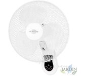 Ventilador de pared orbegozo, mando a distancia, 3 velocidades, 40w | ventilador de pared