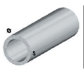 Perfil plata h.200 cm tubo redondo 10x1 mm**