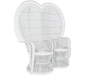 Sillón dkd home decor blanco 188 x 50 x 140 cm