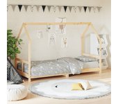 Maison exclusive - estructura de cama para niños madera maciza de pino 80x200 cm