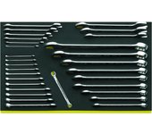 Stahlwille 96830605 juego herramientas, sistema bandejas tool control tcs 10+13+24/30