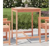 Vidaxl mesa de jardín madera maciza douglas 82,5x82,5x110 cm