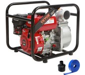 Bomba de agua con motor de gasolina vevor, bomba de transferencia de agua a gas de 3 pulgadas, 7hp, 4 tiempos