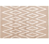 Alfombra batmath zigzag beige 80x120