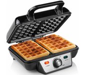Tristar gofrera wf-2195 negra 1000 w para 2 gofres